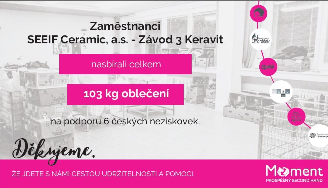 Moment – prospěšný second hand